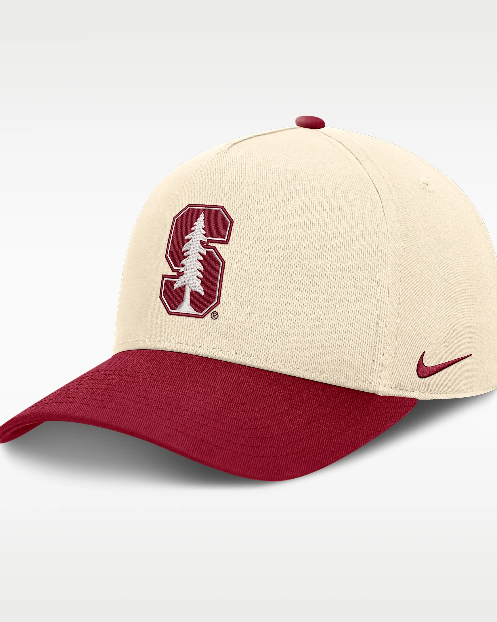 Stanford Campus Prep Rise Men's Nike College A-Frame Adjustable Hat - 1