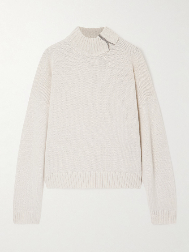 Turtleneck Cashmere Sweater 1
