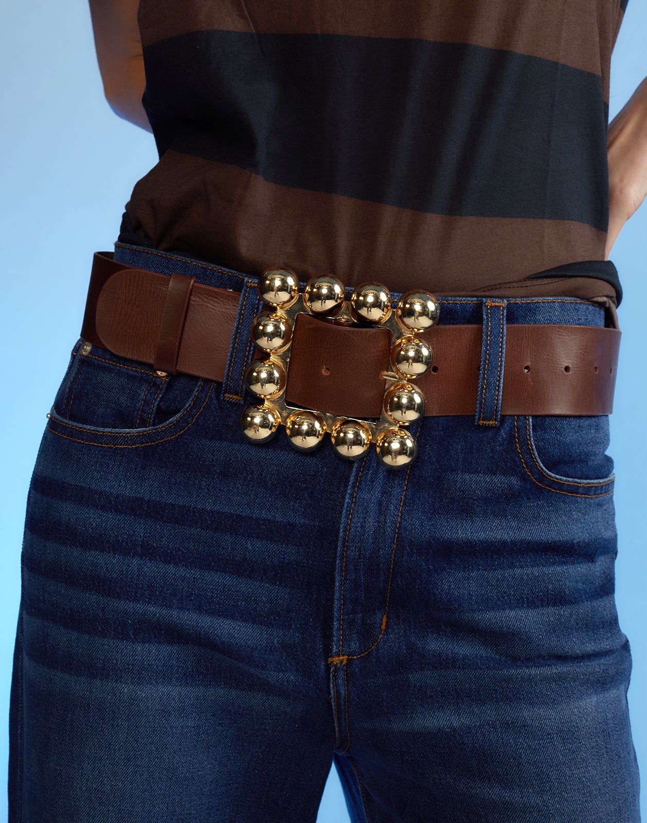 Oversized Buckle Belt - 5
