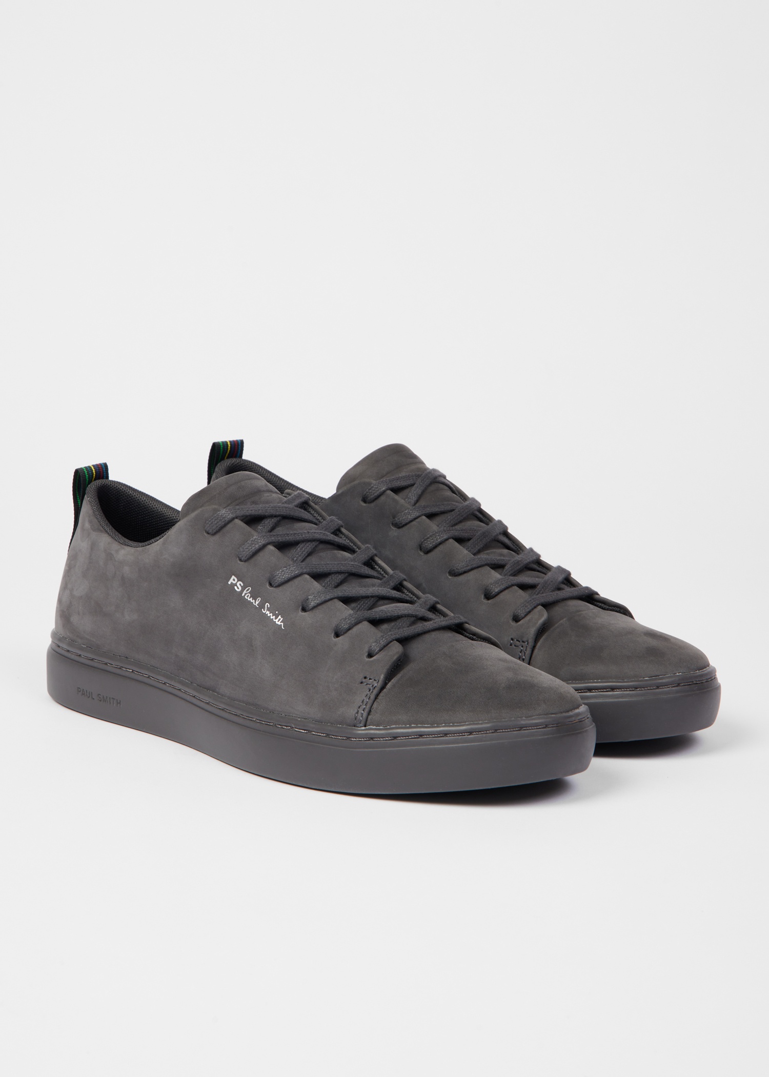 Grey Nubuck 'Lee' Trainers - 2