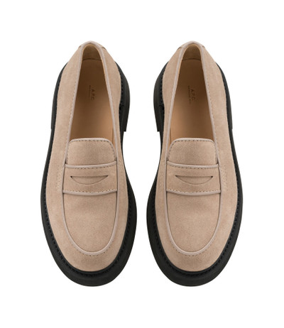 A.P.C. Gael moccasins outlook