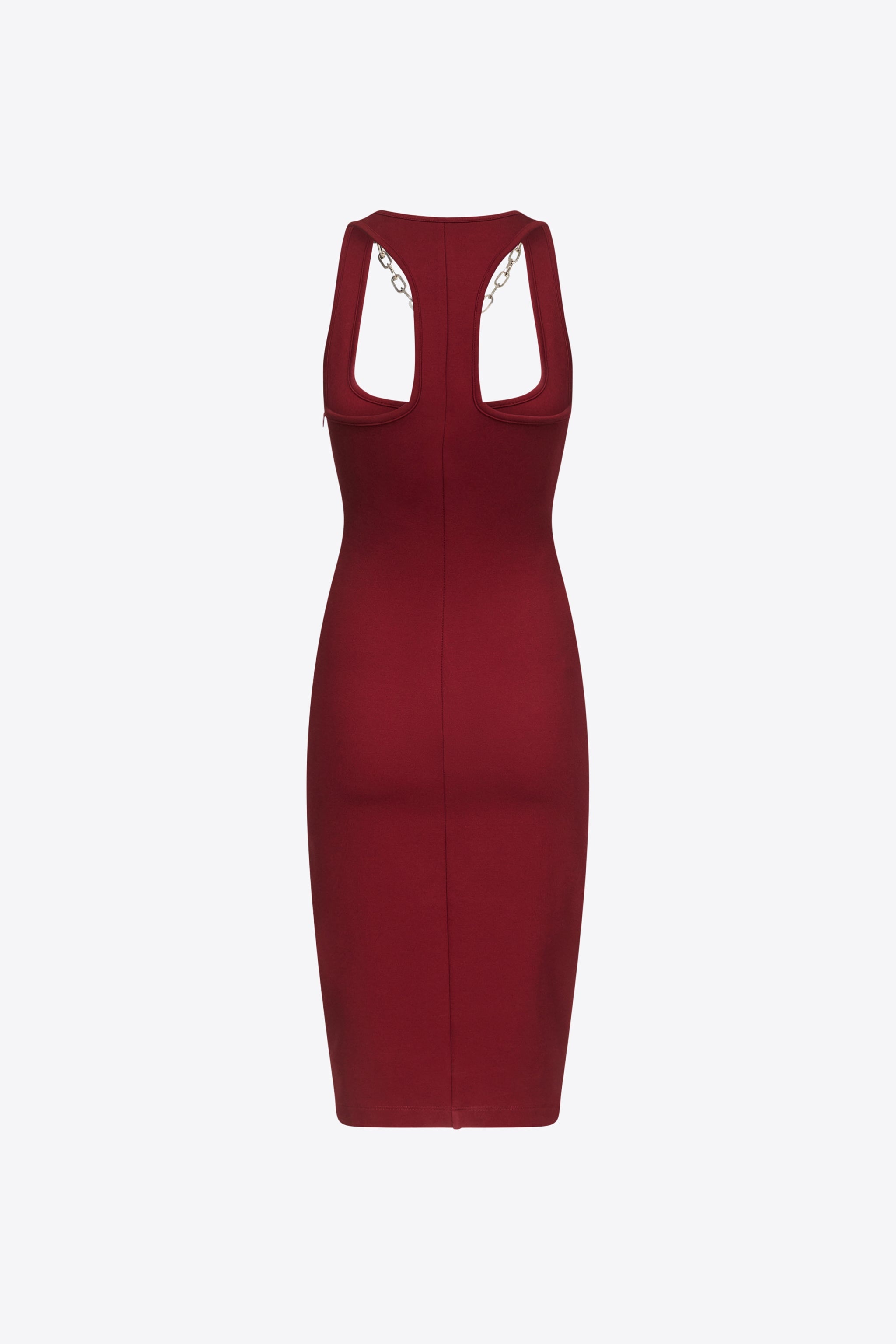 'AREA' NAMEPLATE TANK MIDI DRESS - 2