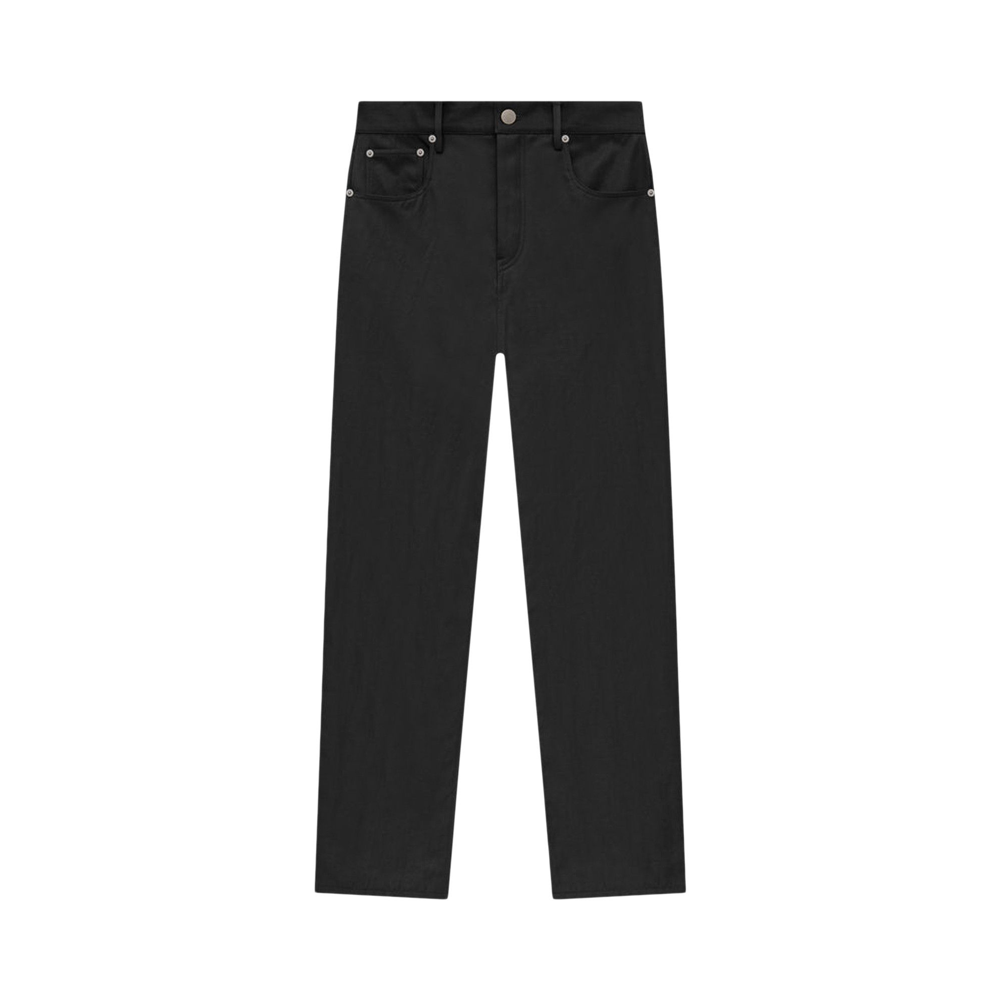 Fear of God Essentials Textured Nylon 5-Pocket Pant 'Black' - 1