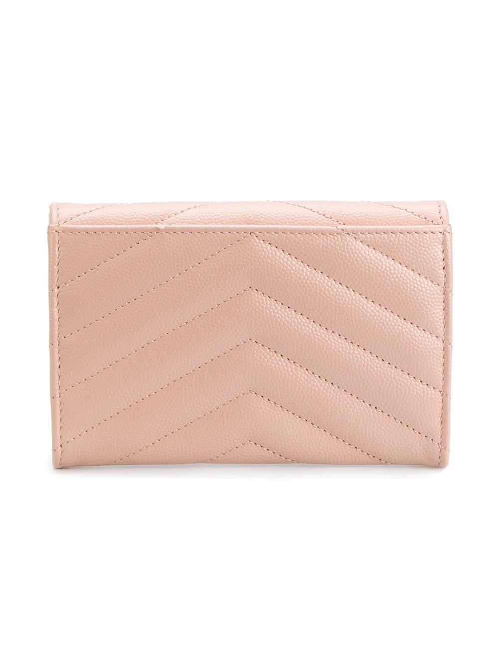 monogram quilted wallet - 2