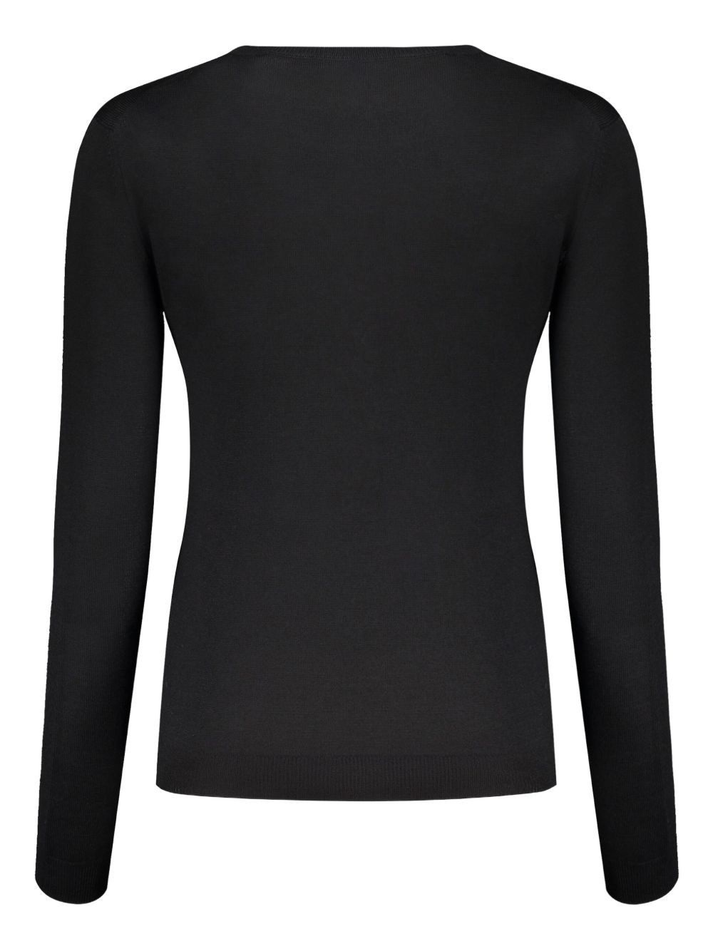 intarsia-knit logo jumper - 2
