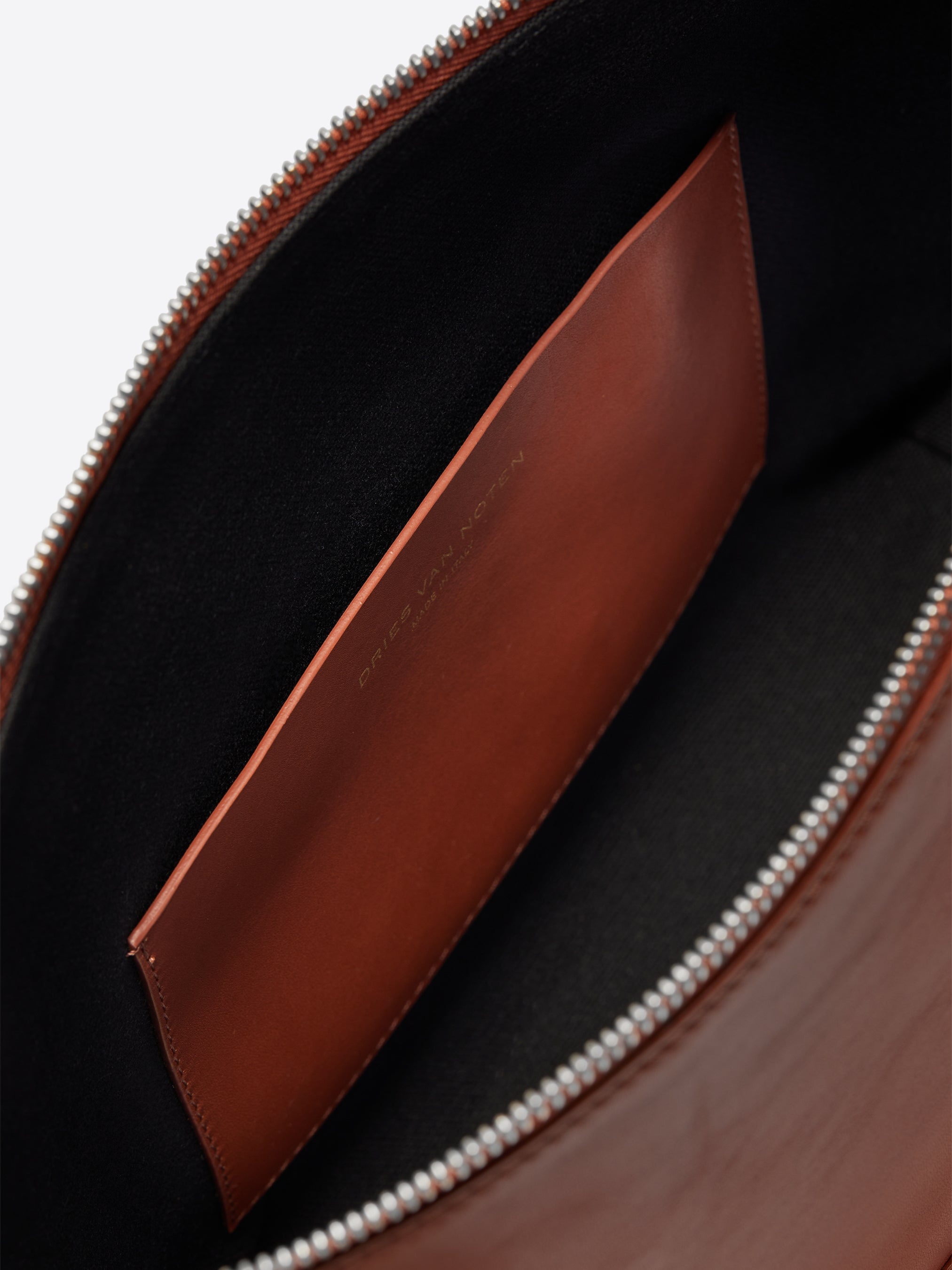 SMALL LEATHER TOTE - 5