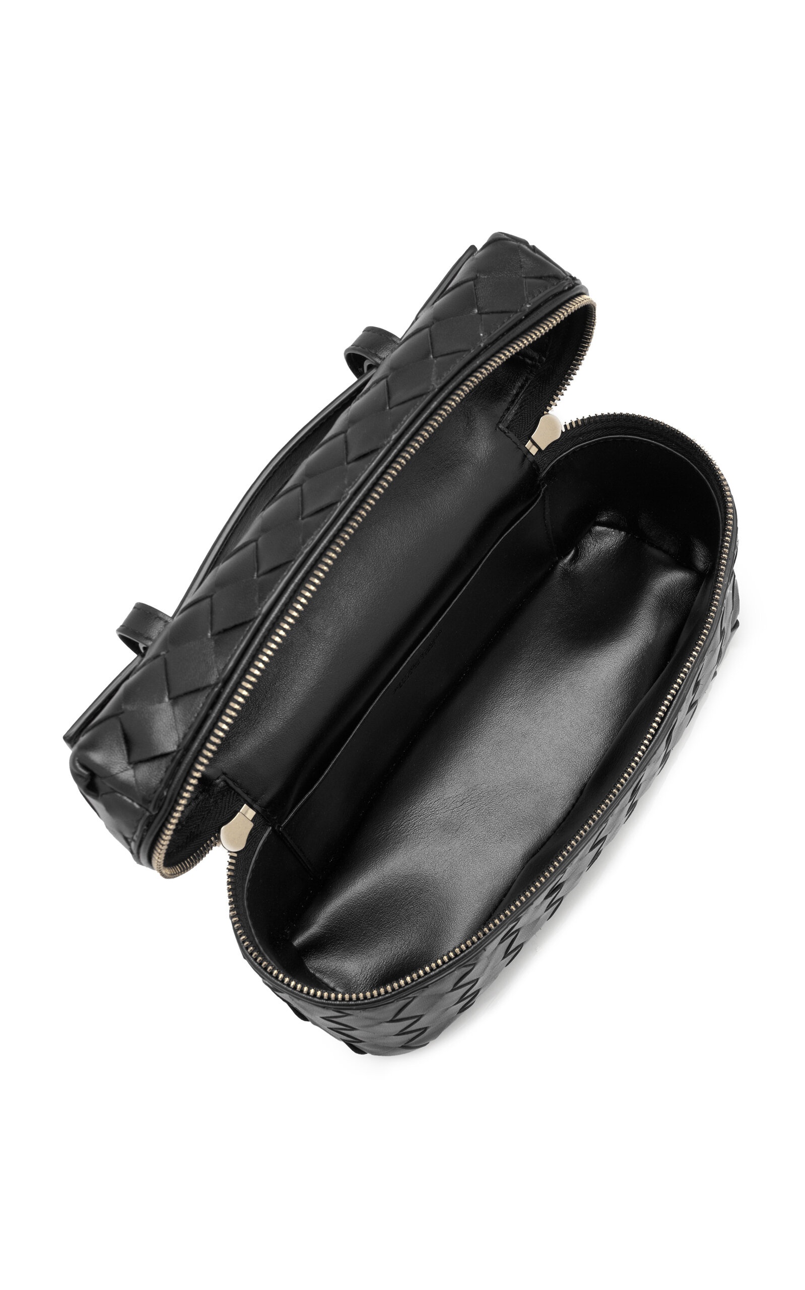 Intrecciato Leather Vanity Case black - 7