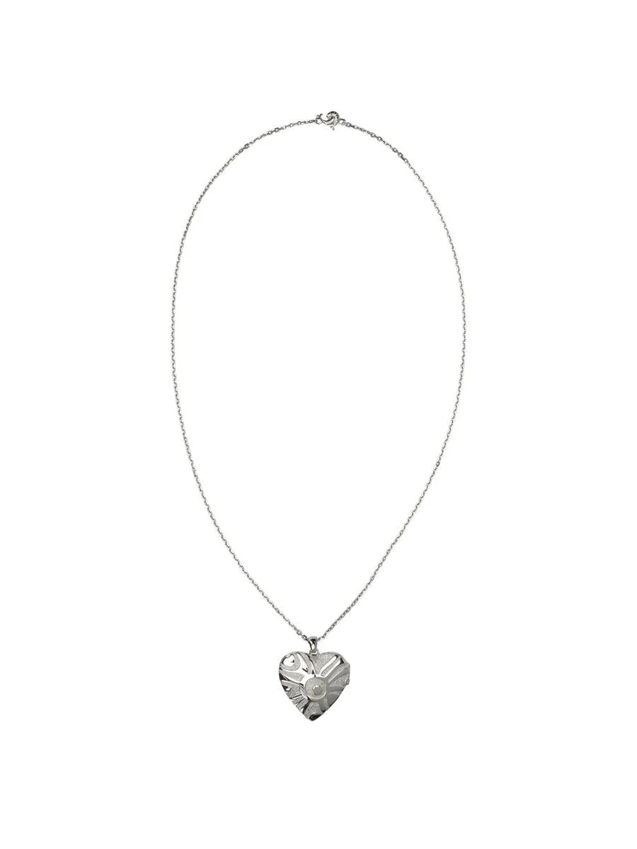 Pucci Heart Pendant Necklace - 1