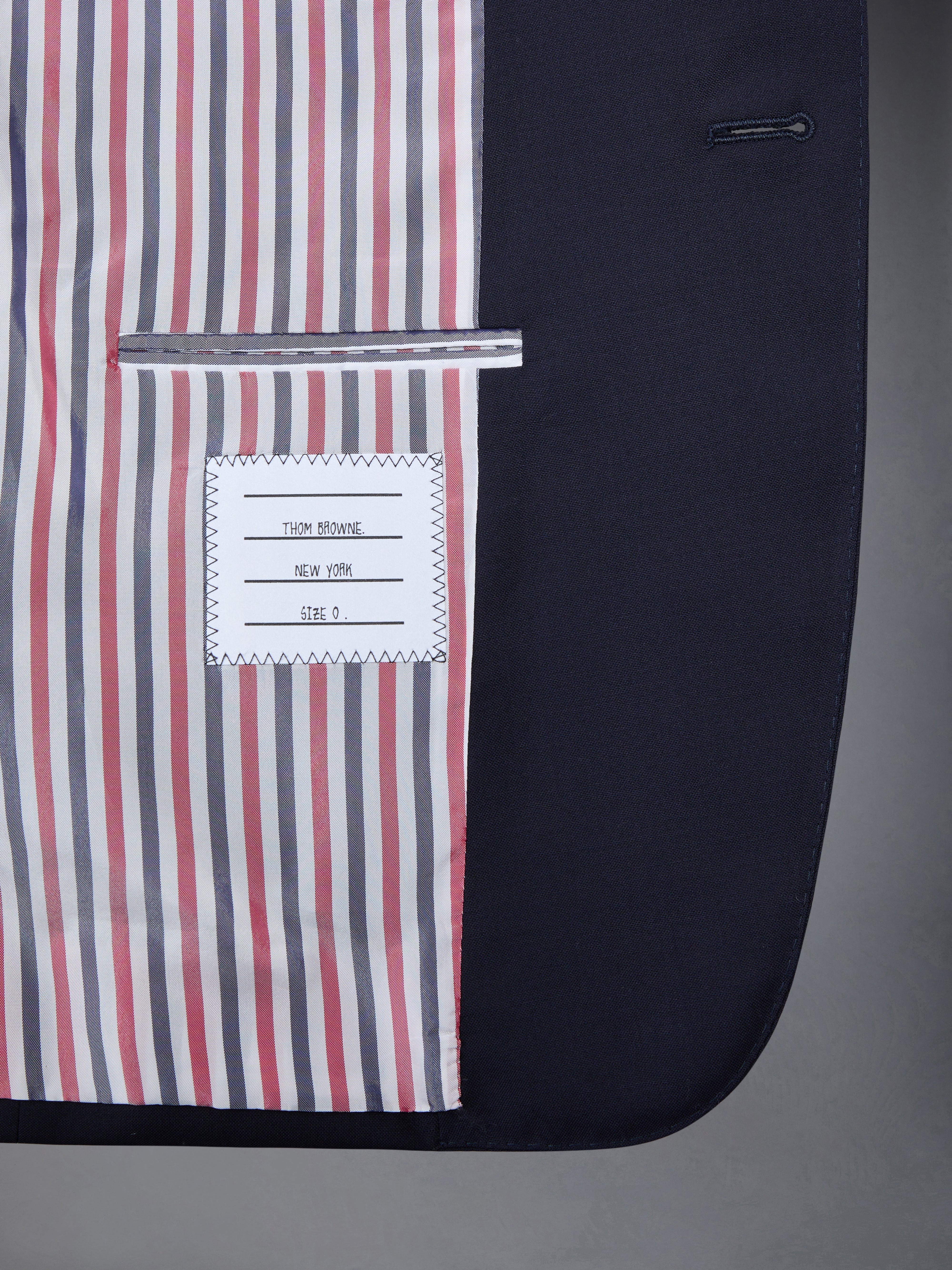 Plain Weave 4-Bar Classic Sport Coat - 5