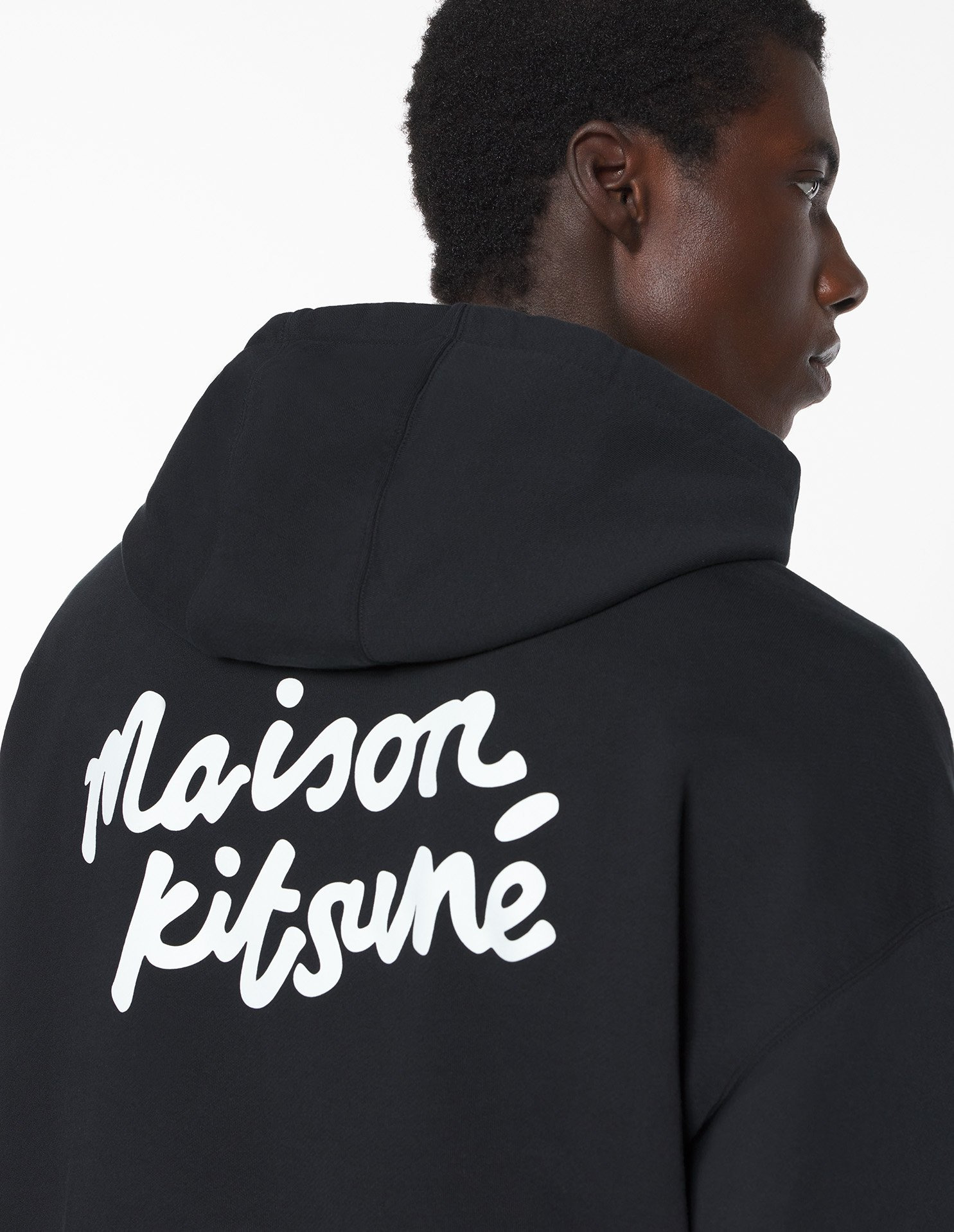 MAISON KITSUNE HANDWRITING OVERSIZE HOODIE - 6