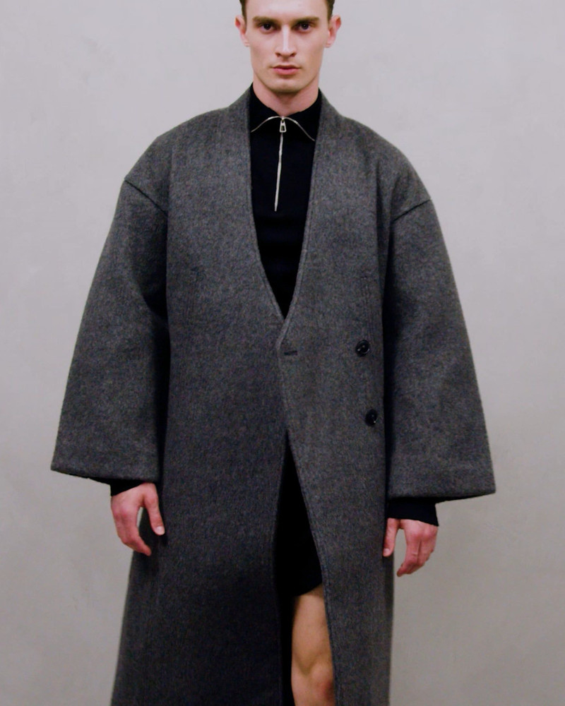 RONDO COAT BLUE SMOKE 6