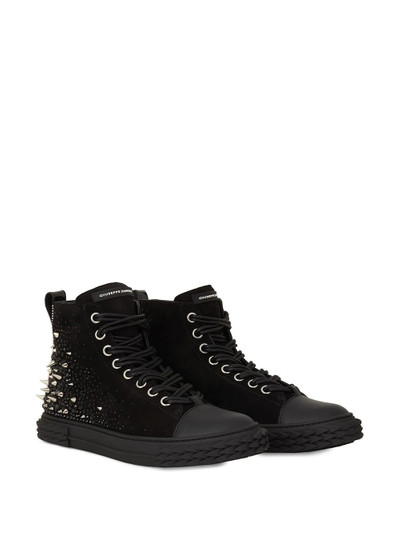 Giuseppe Zanotti Blabber crystal-embellished sneakers outlook