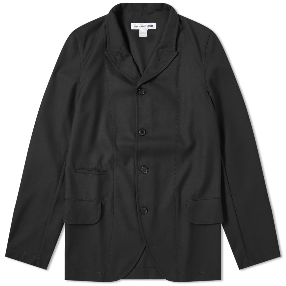 Comme des Garcons SHIRT Peaked Lapel Blazer - 1