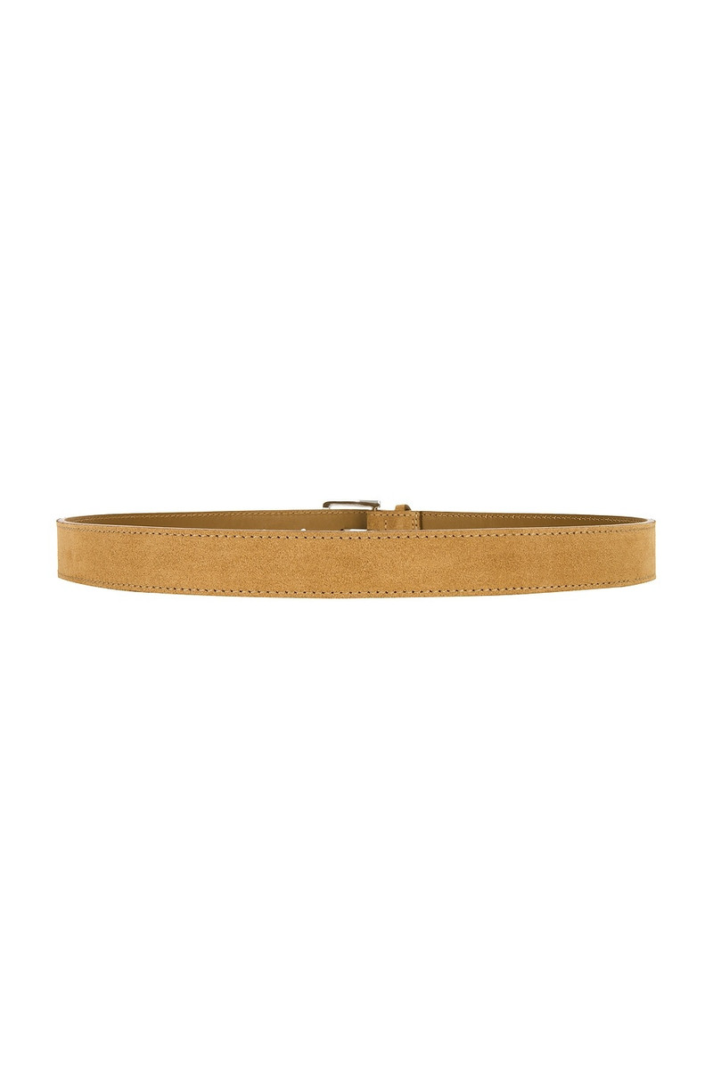 FRAME The Suede Square Buckle Belt outlook
