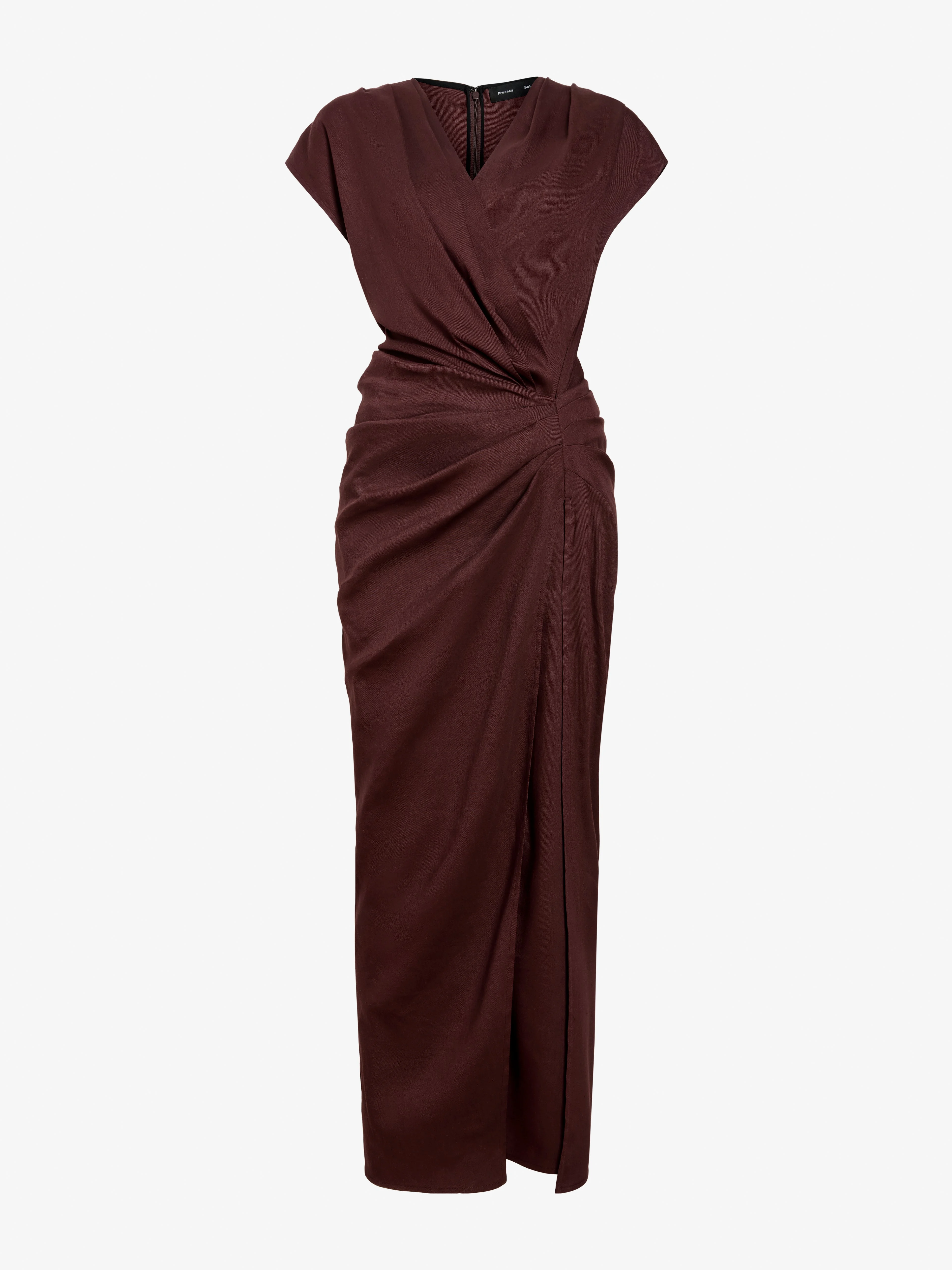 Bettina Dress in Eco Stretch Viscose Linen - 1