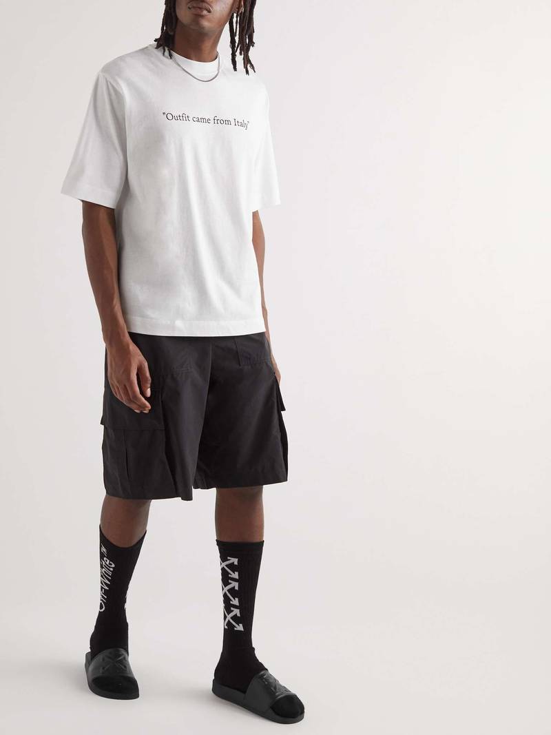Logo-Print Rubber Slides 2
