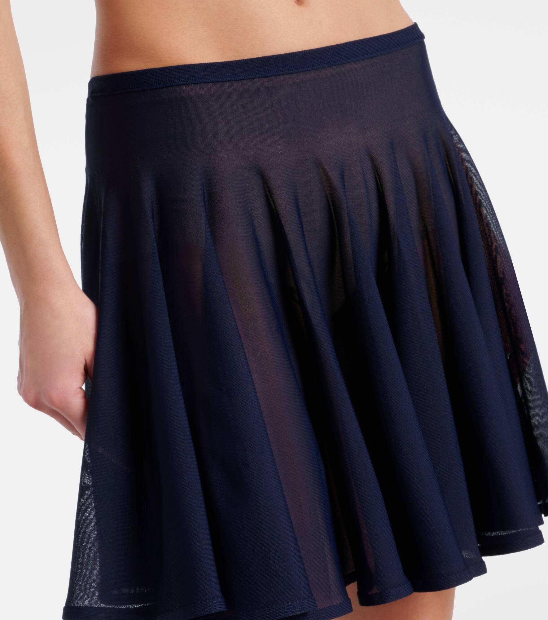 Knitted miniskirt - 4