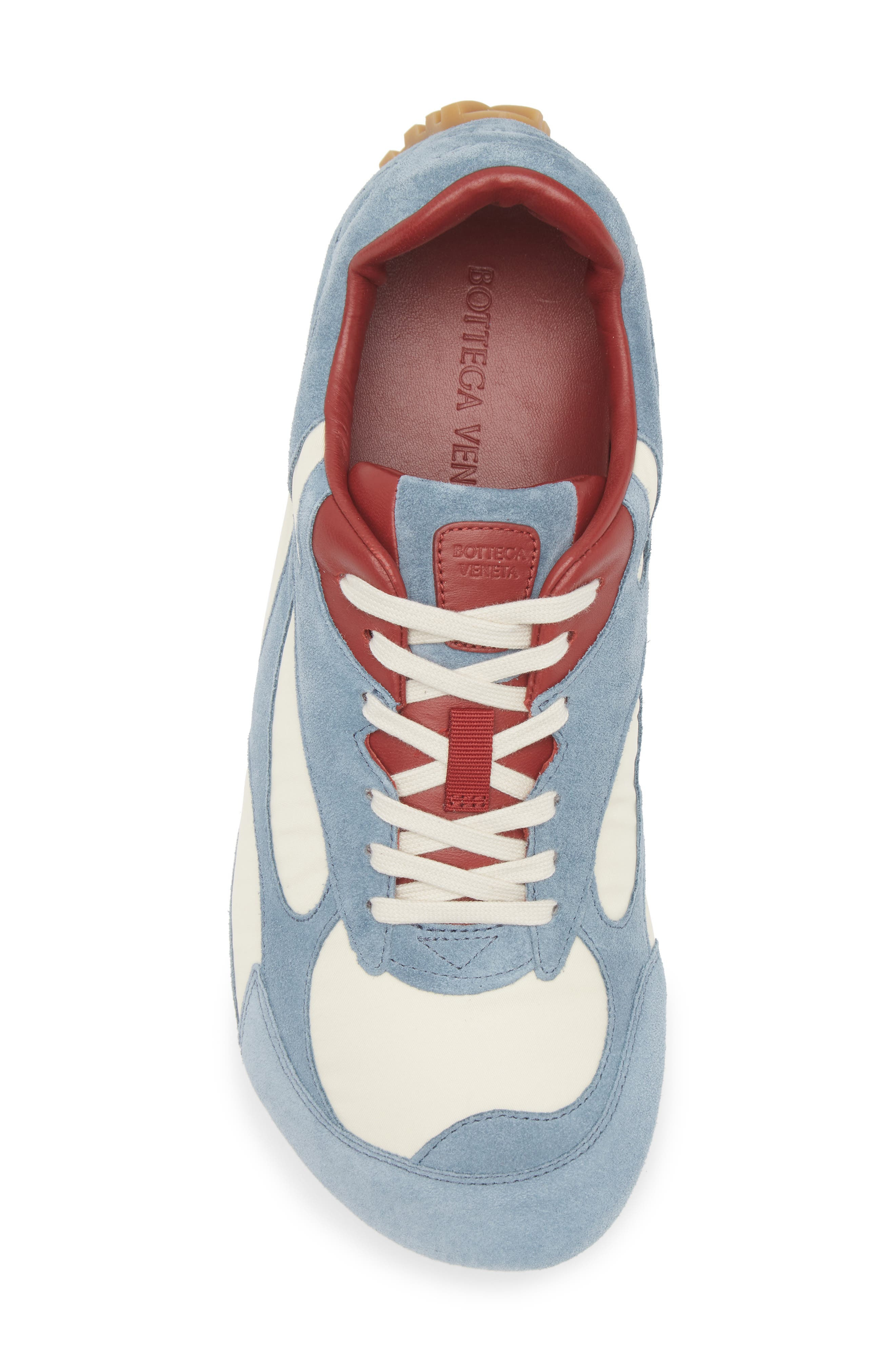Bottega Veneta Orbit Ballet Sneaker in 1782 Ice/Sea Salt at Nordstrom - 5