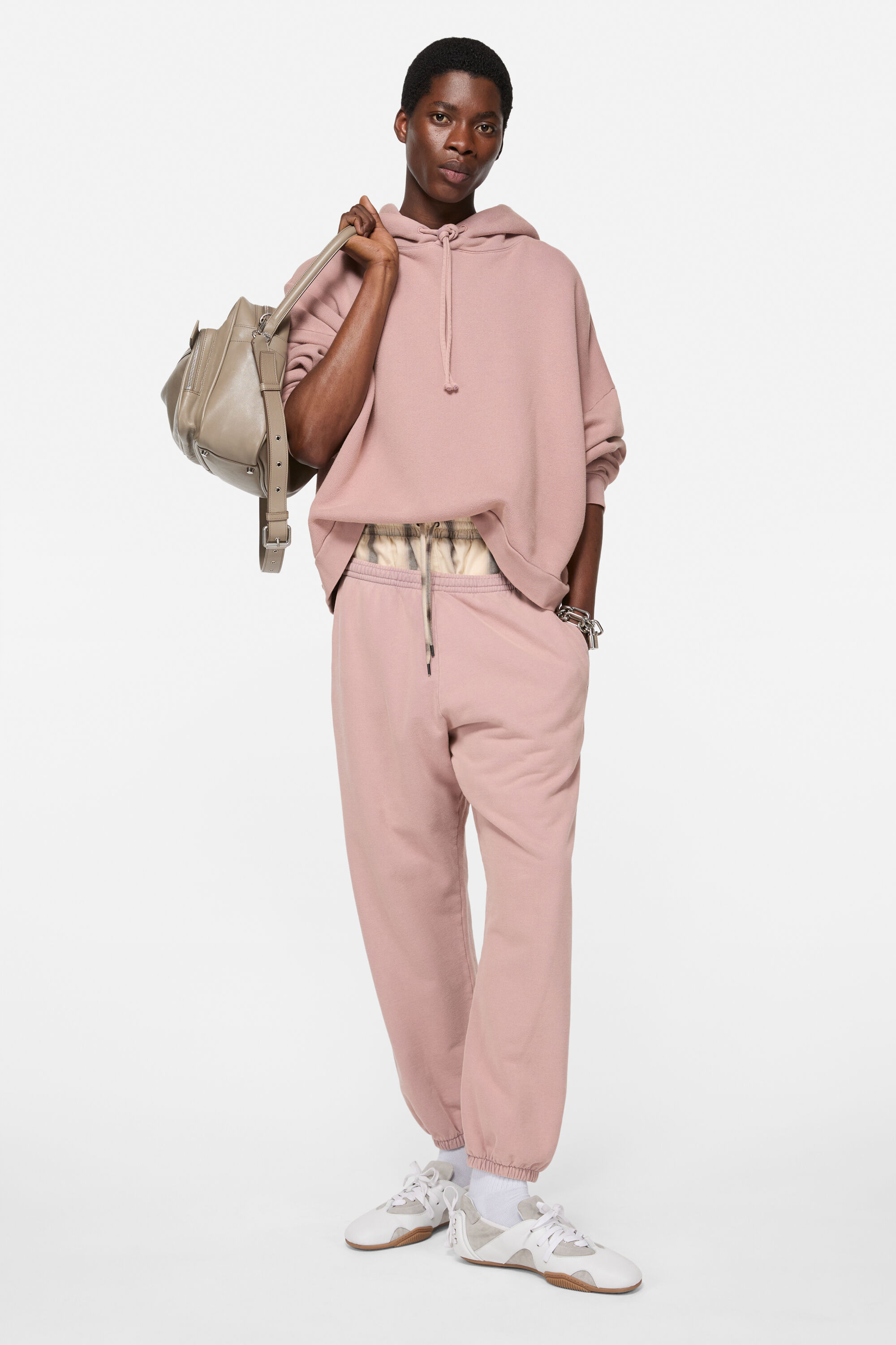 Cotton sweatpants - Lavender purple - 2