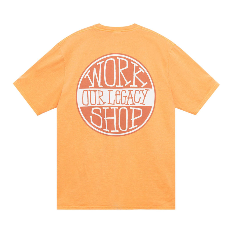 Stüssy Stussy x Our Legacy Dot Pigment Dyed Tee 'Apricot' outlook