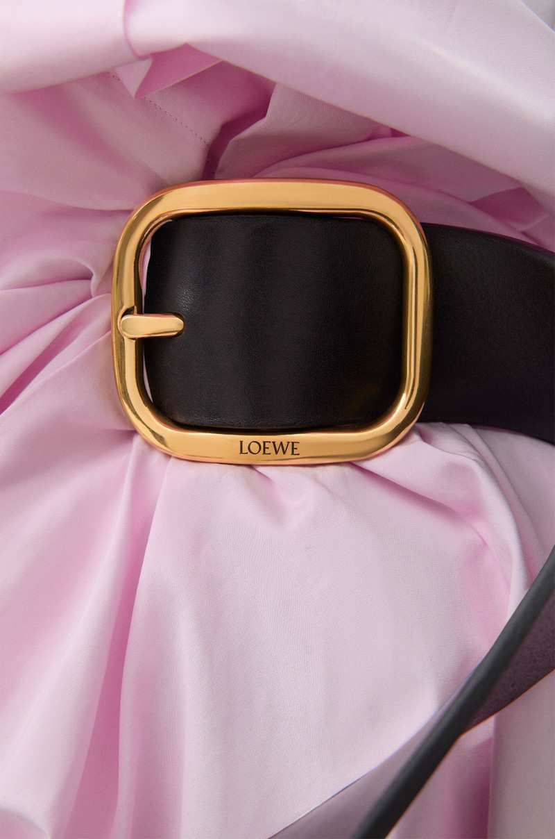 Belted shirt in cotton 5