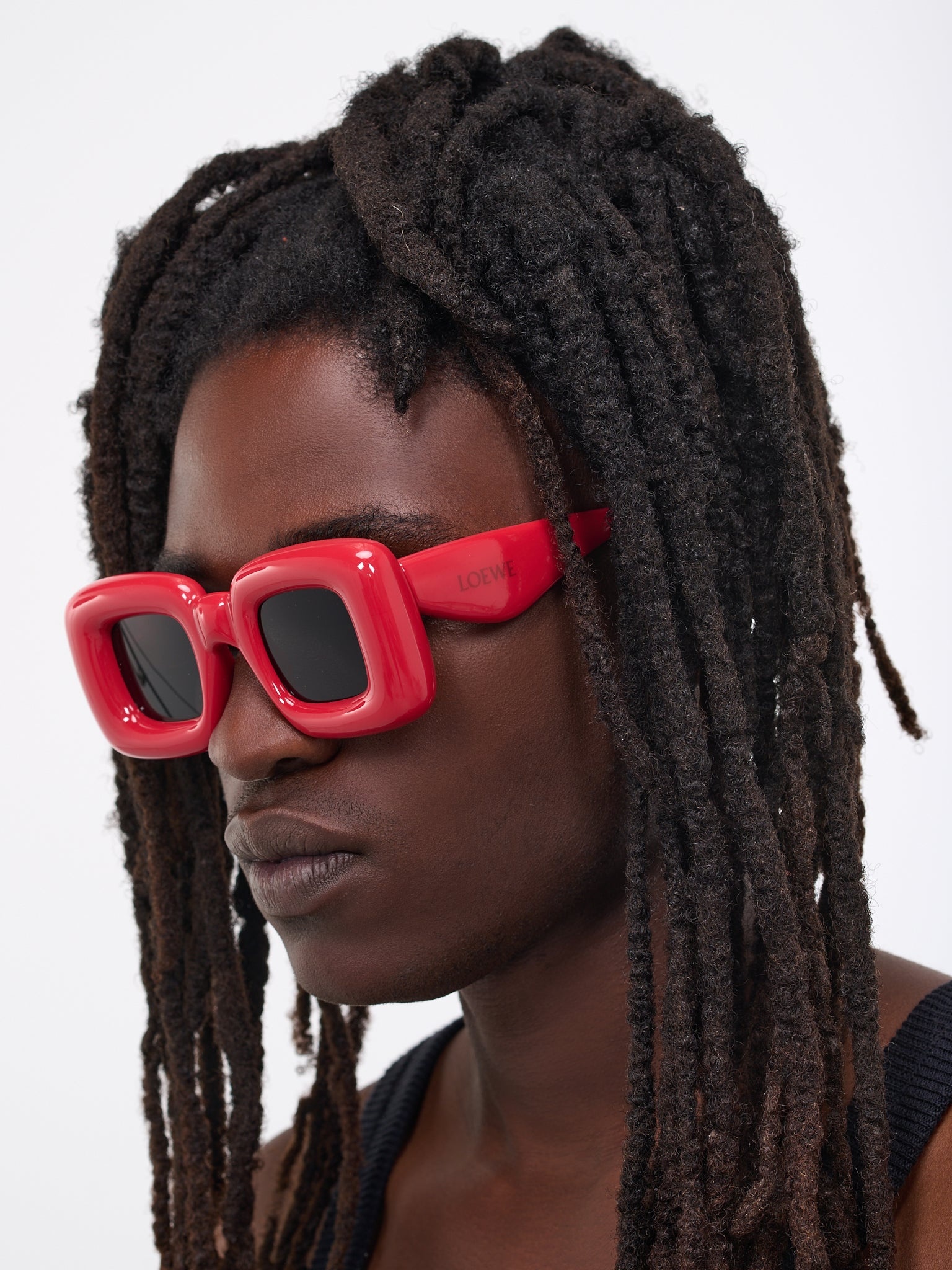 Inflated Rectangular Sunglasses - 3