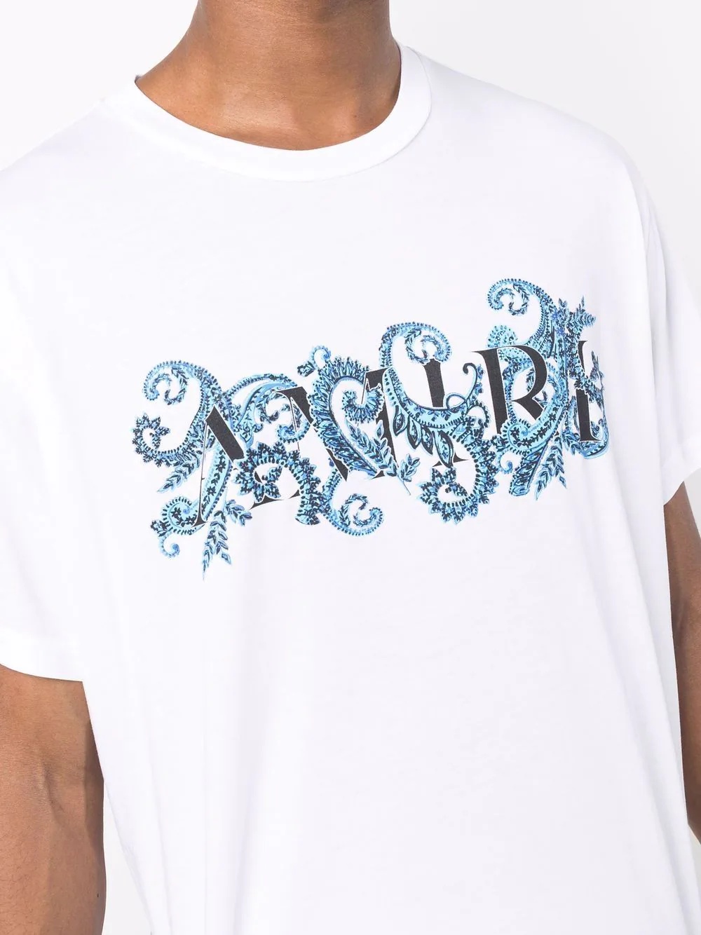 paisley logo printed T-shirt - 5