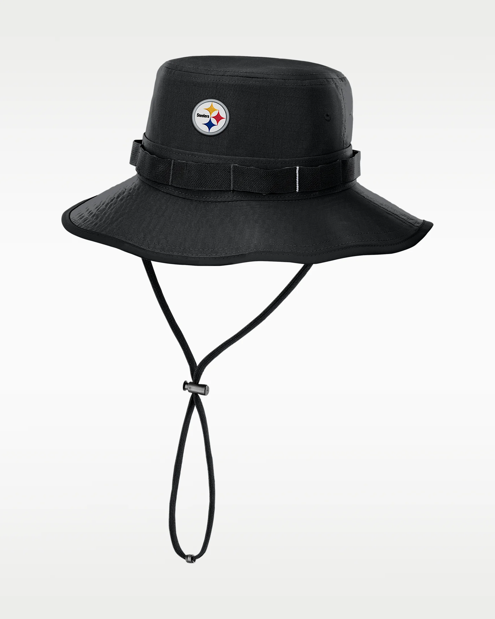 Pittsburgh Steelers Primetime Apex Boonie Men's NFL Dri-FIT College Bucket Hat - 1