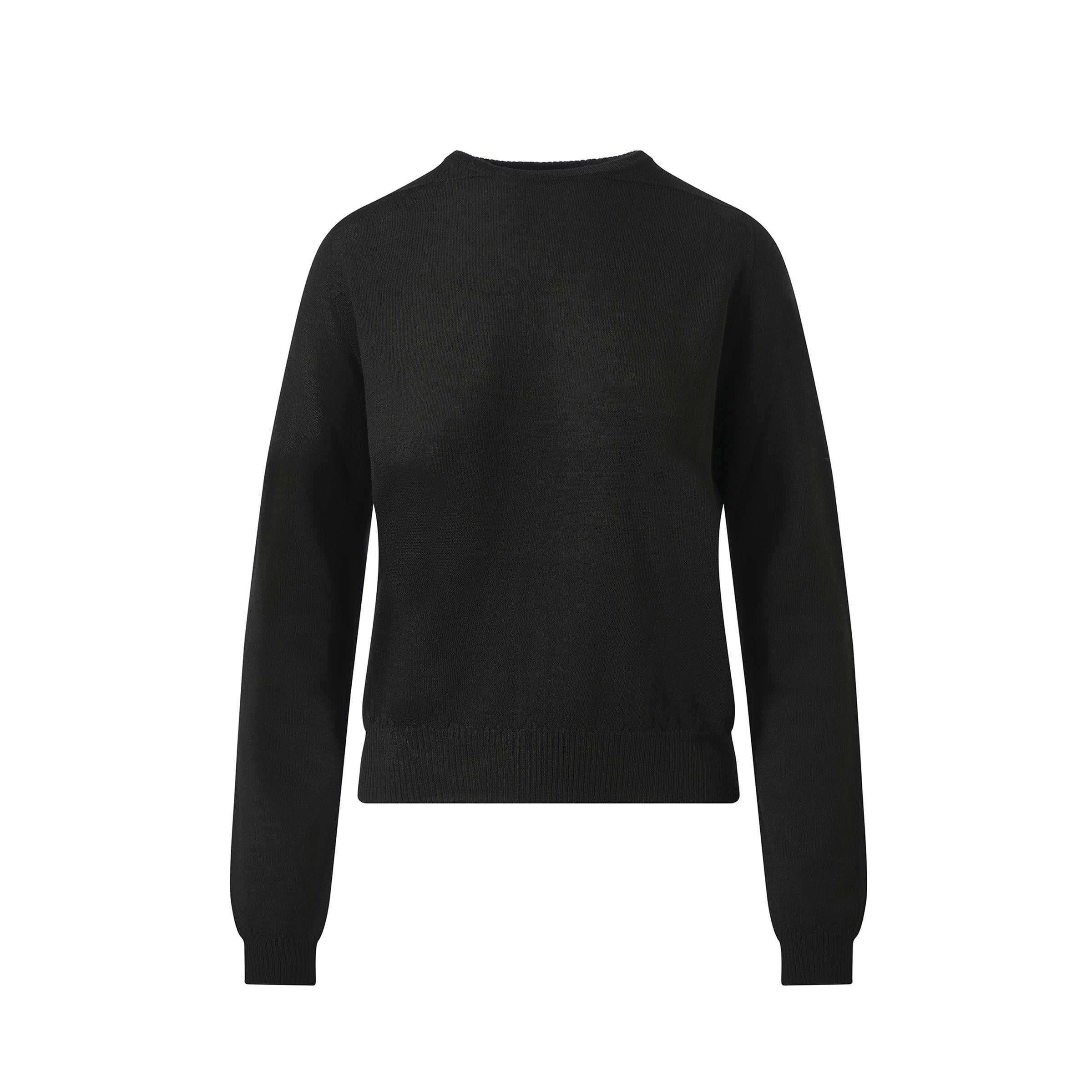 Biker Level Sweater in Black - 2