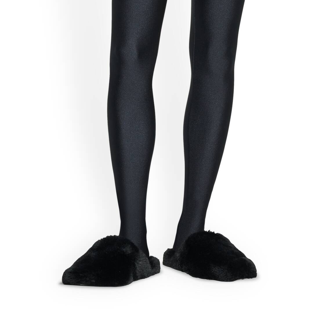 Women's Teddy Mule  in Black - 10