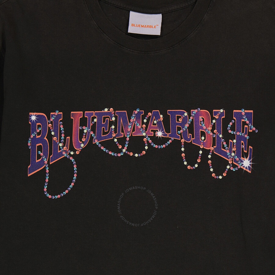 Bluemarble Men's Mardi Gras Logo Print T-Shirt - 2