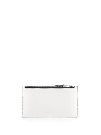 Alexander McQueen colour block zip wallet outlook