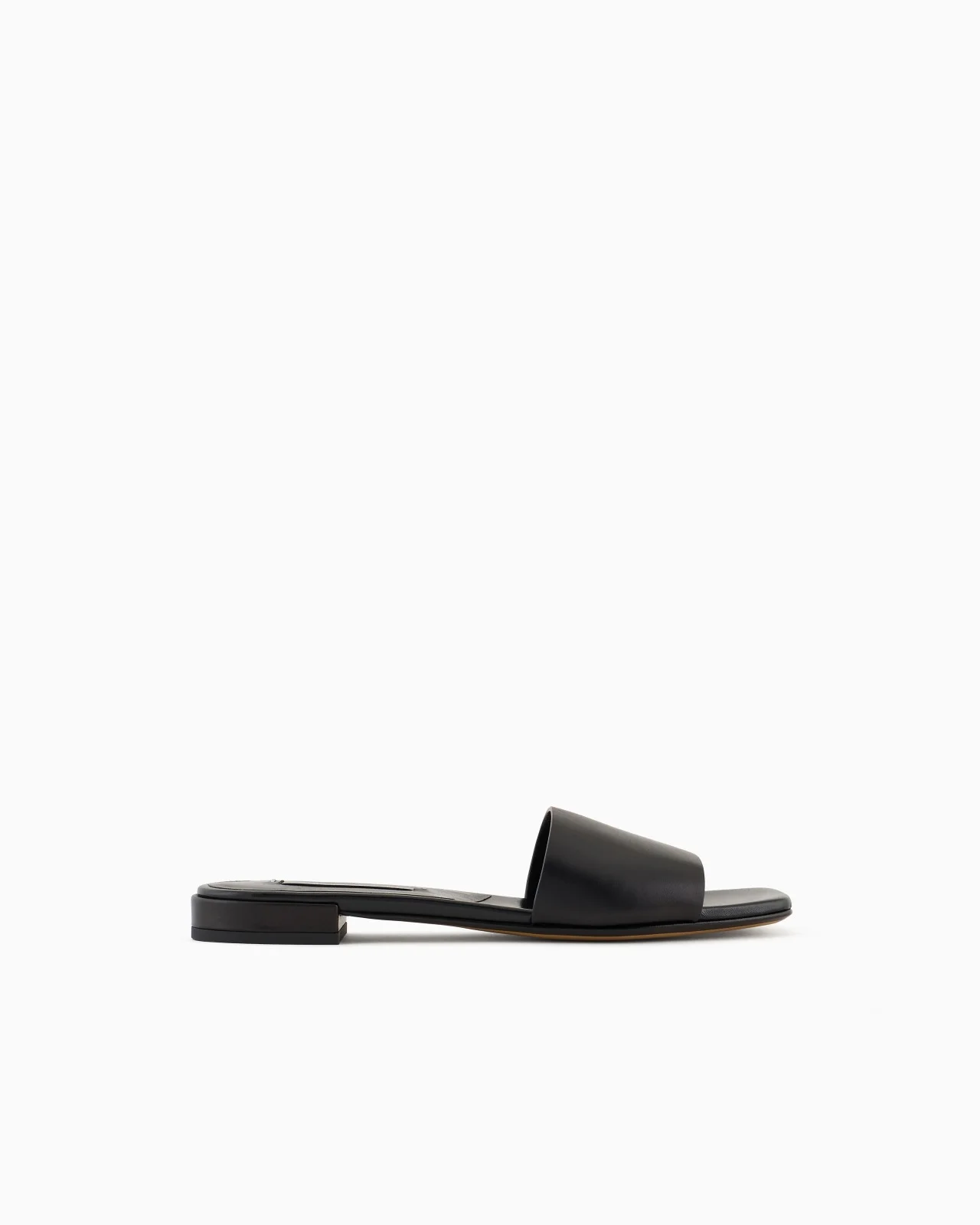 GIORGIO ARMANI X 10 CORSO COMO CALFSKIN FLAT SANDALS - 1