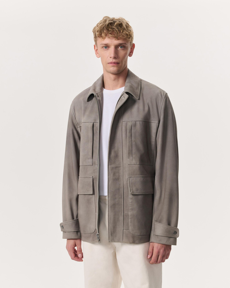 rag & bone Pace Suede Chore Jacket outlook