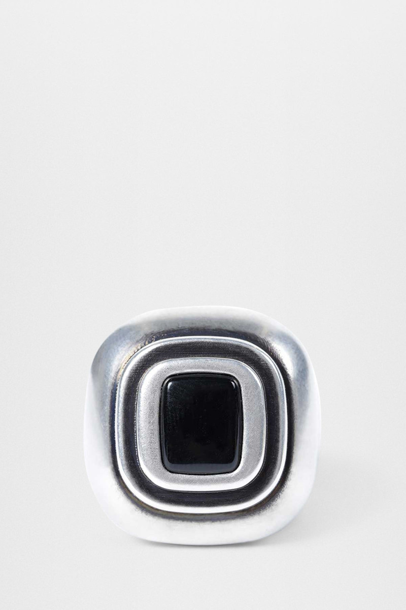 Merr Wide Enameled Ring 1