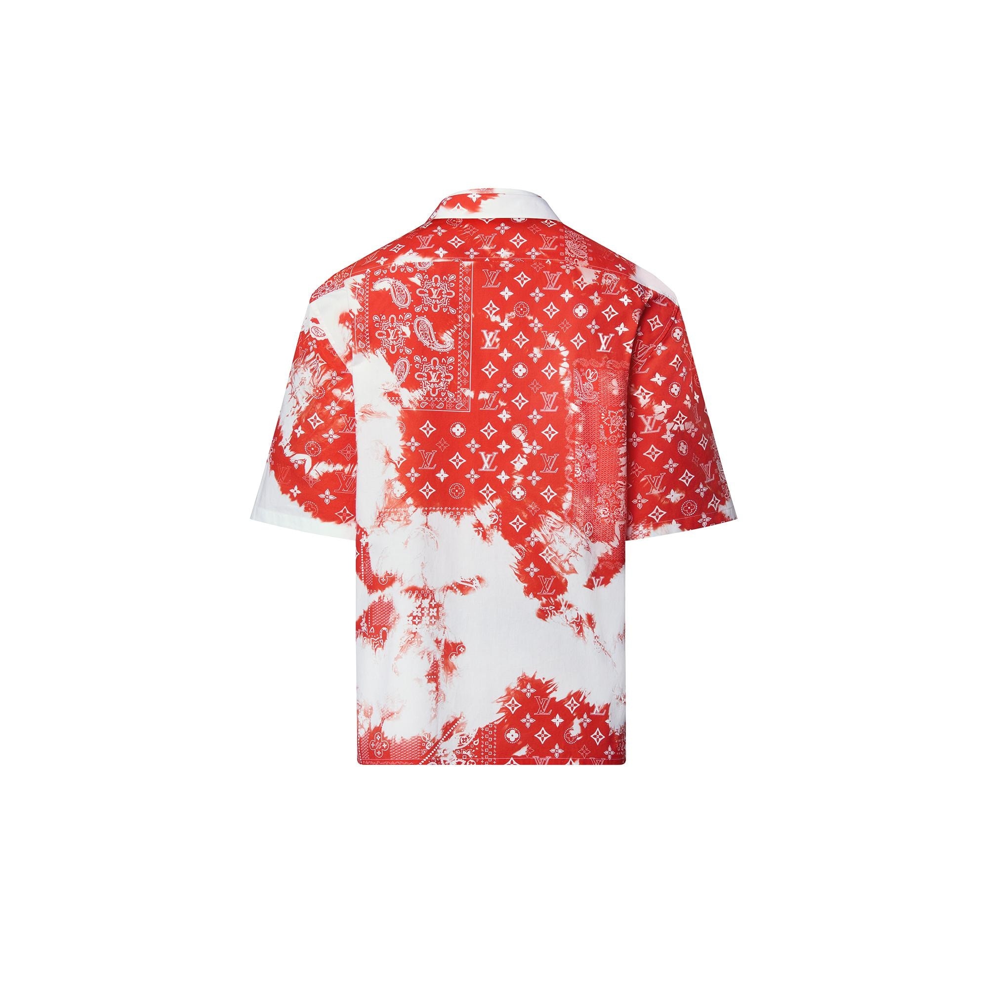 Louis Vuitton MONOGRAM BANDANA SHORT-SLEEVED HOODIE