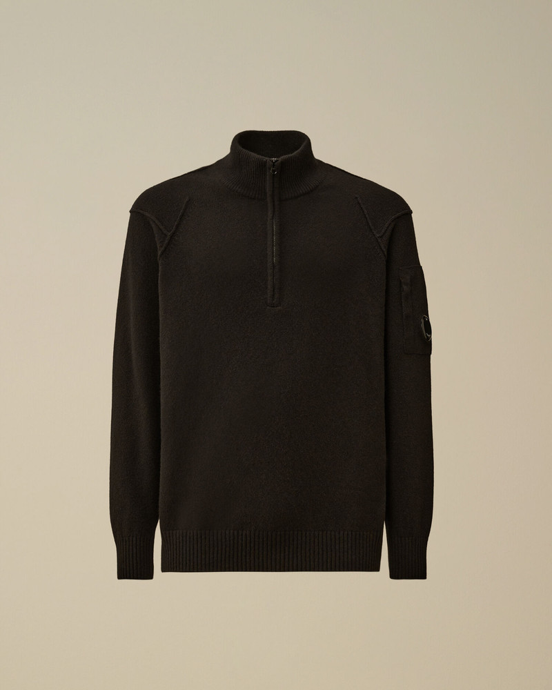 Lambswool GRS Half Zip Sweater 1