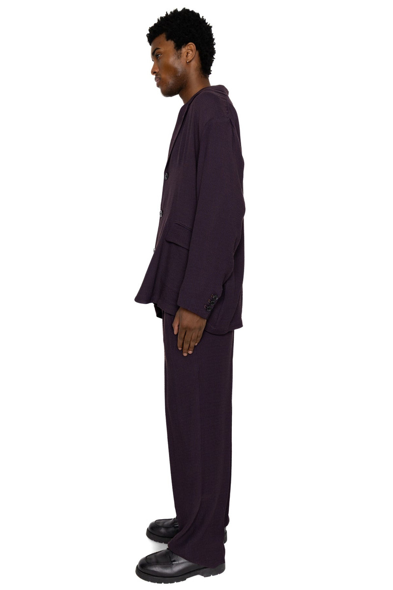 NEEDLES Sack Jacket Stripe Karsey - Brown outlook