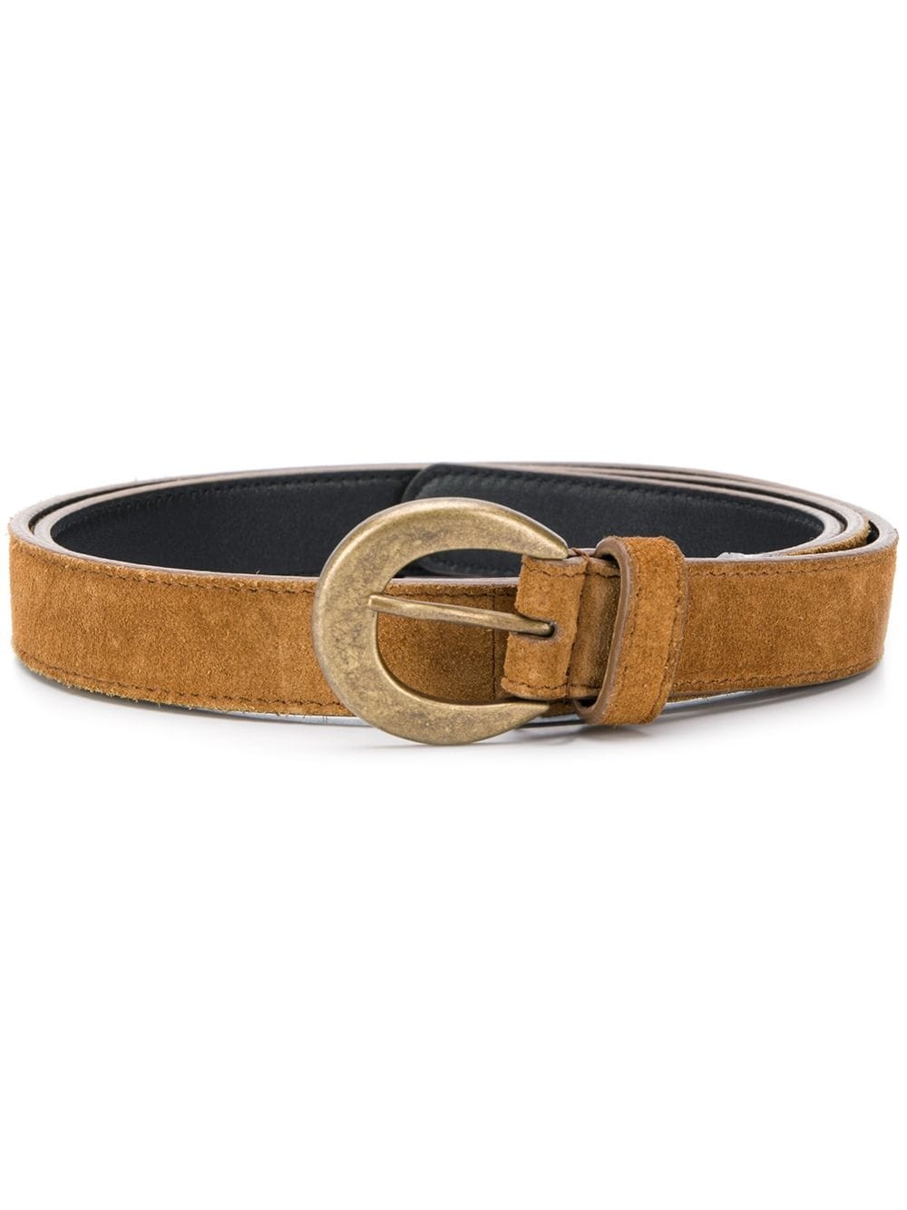 buckle-front belt - 1