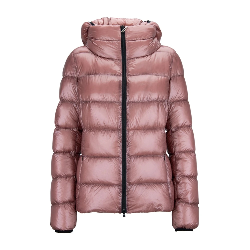 SHORT DOWN JACKET WITH REMOVABLE HOOD - 1