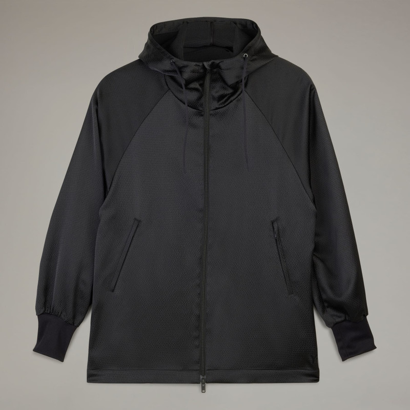 Y-3 Tech Seersucker Zip Hoodie - 1