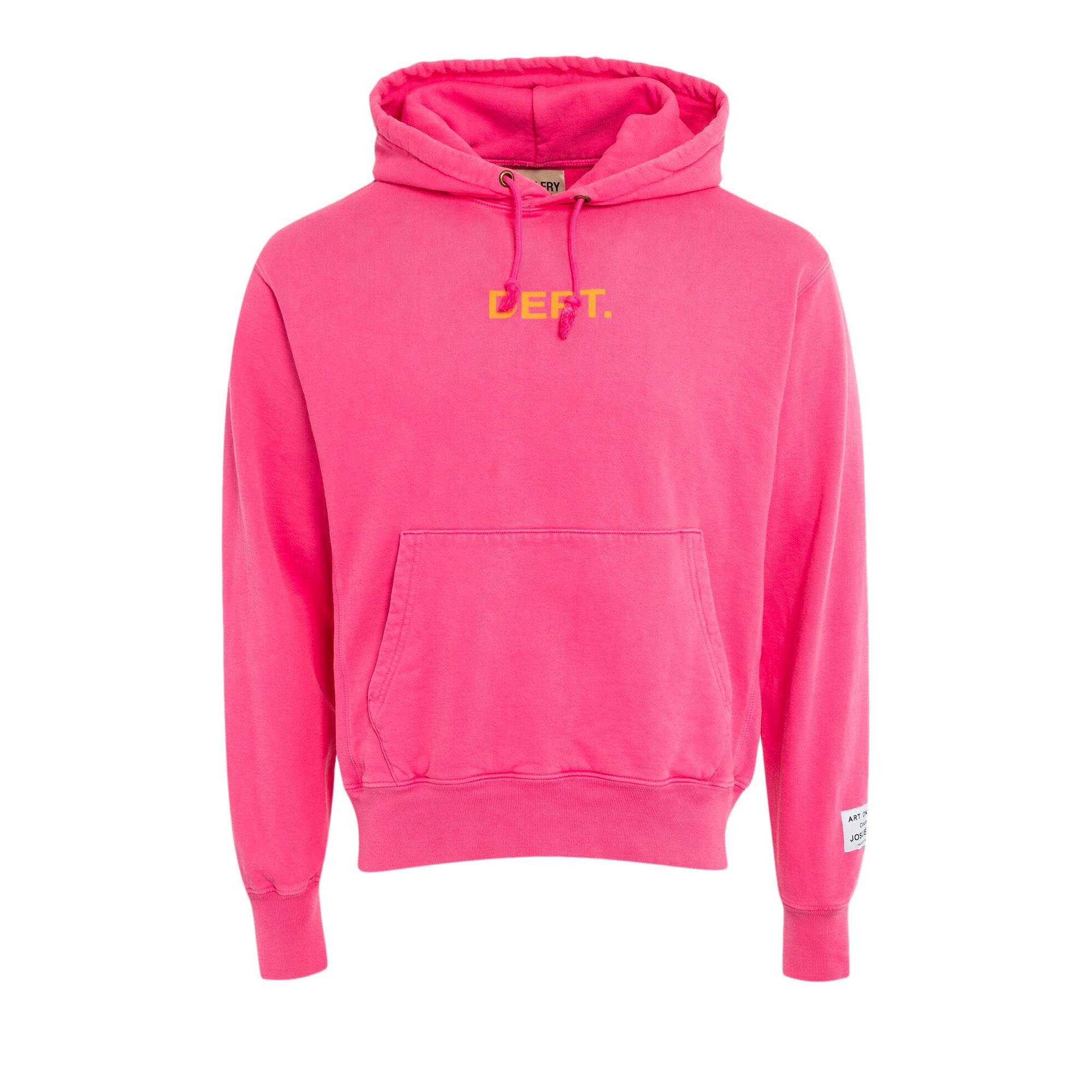 Gallery Dept. Logo Hoodie 'Flo Pink' - 1