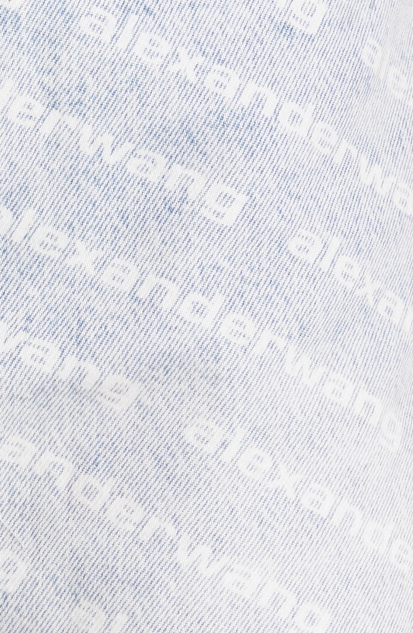Bite Logo Cutoff Denim Shorts - 6