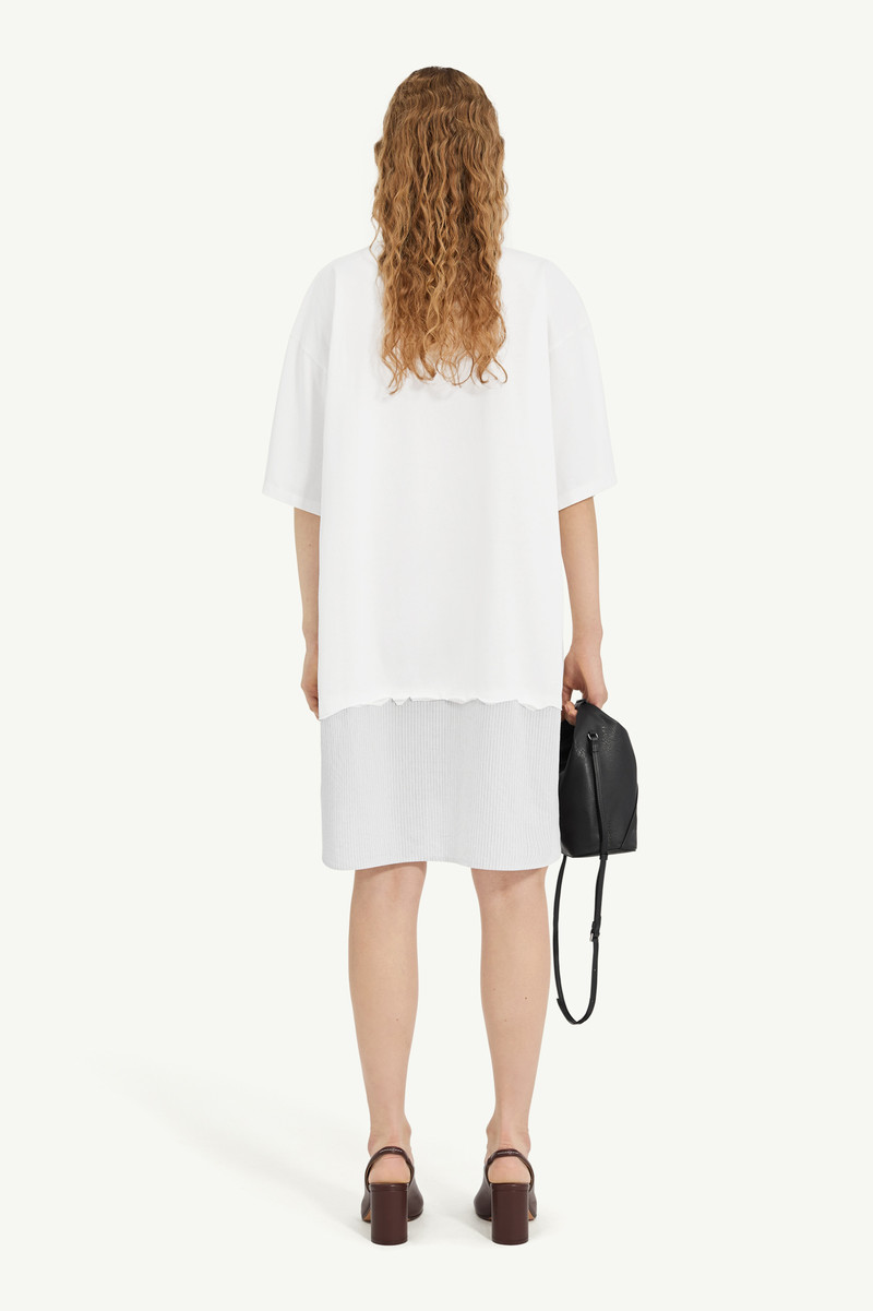 Hybrid cotton jersey T-shirt 3