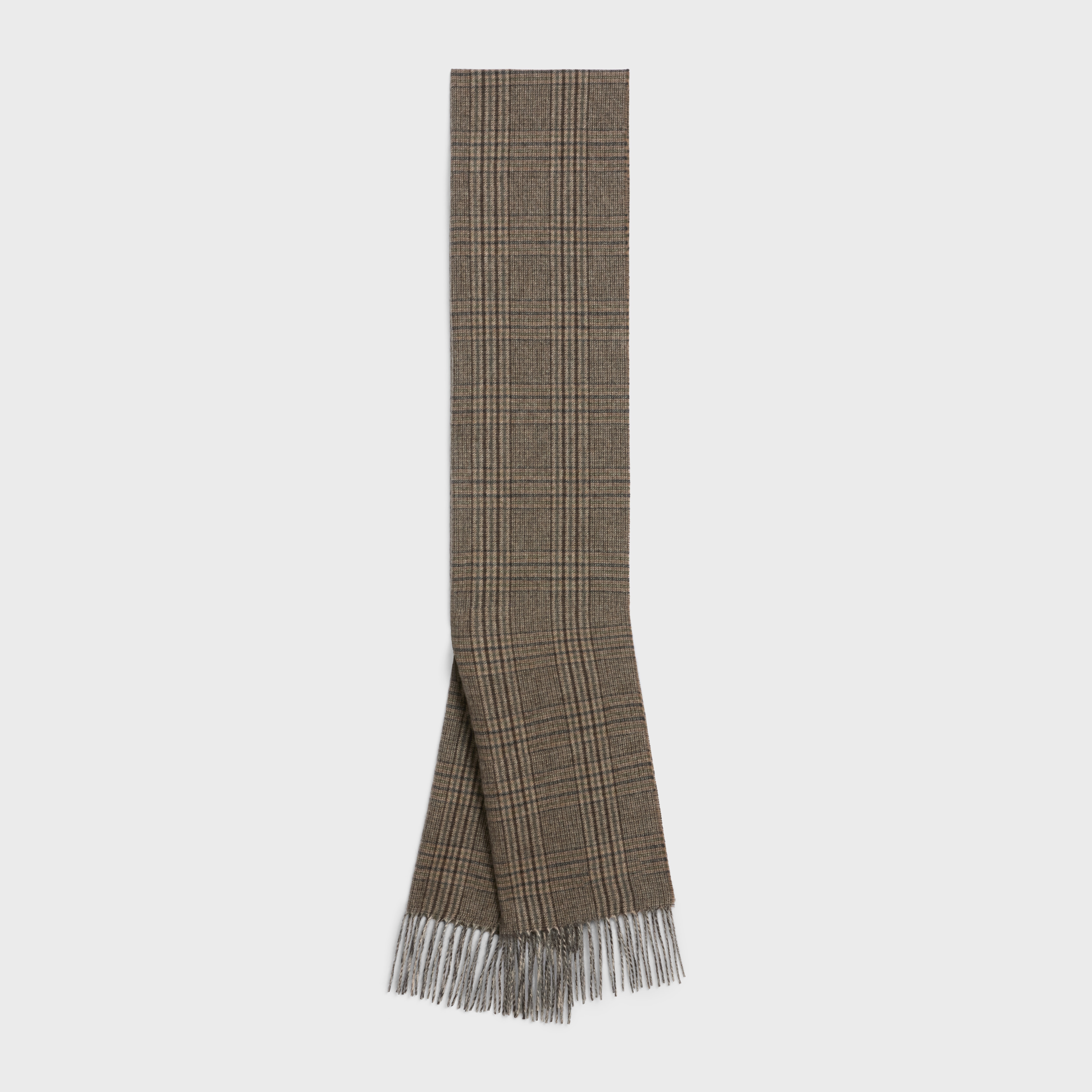 SCARF IN TARTAN CASHMERE - 3