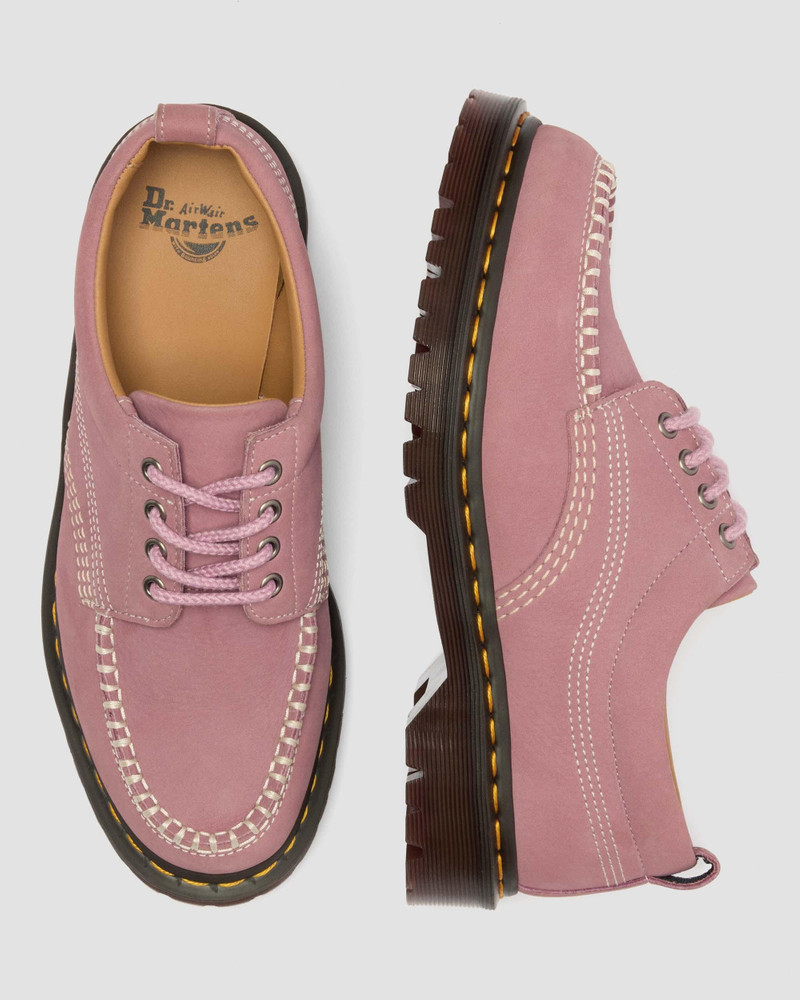 Dr. Martens Lowell Nubuck Moc Toe Shoes outlook