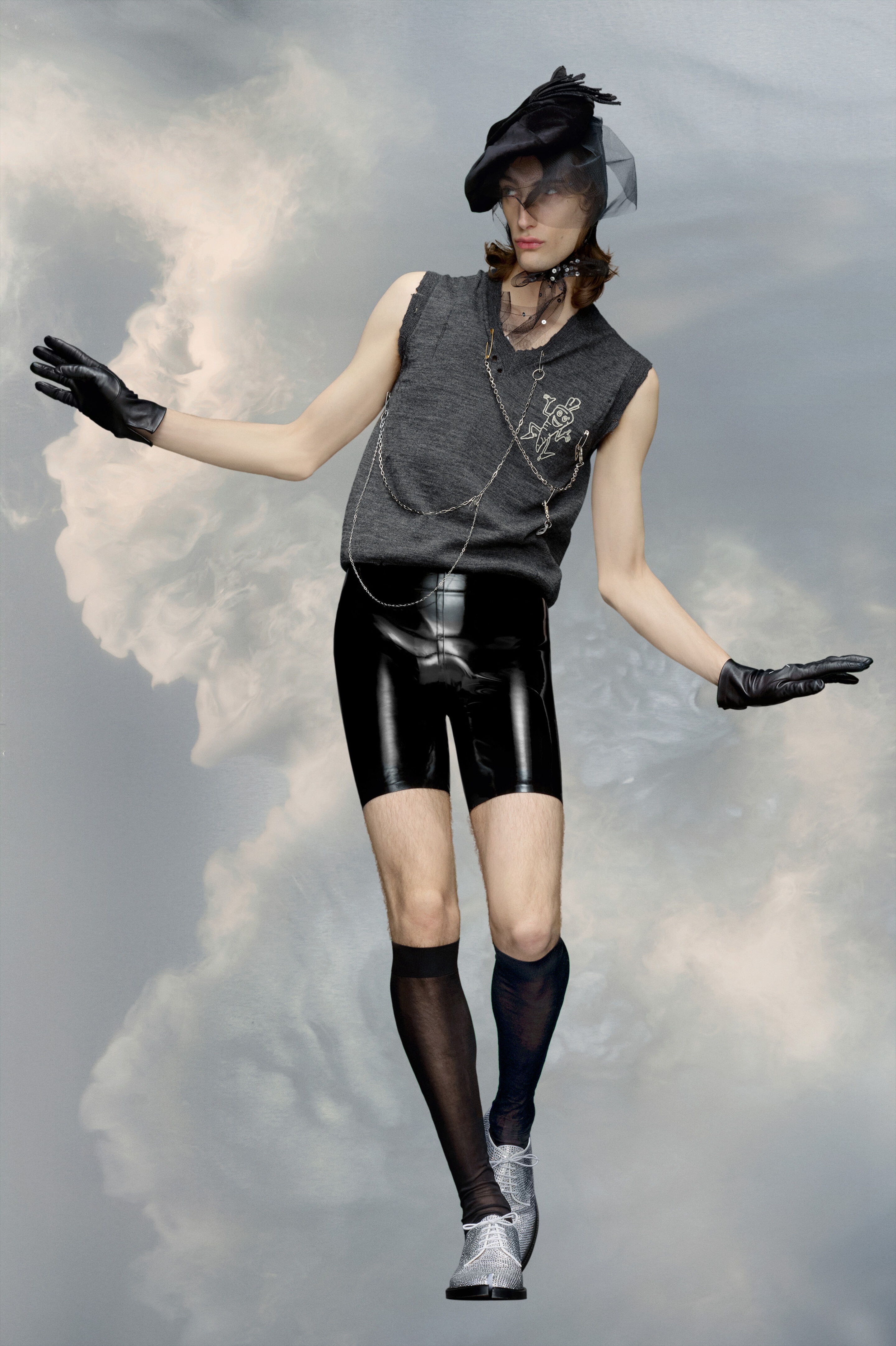 Latex shorts - 2