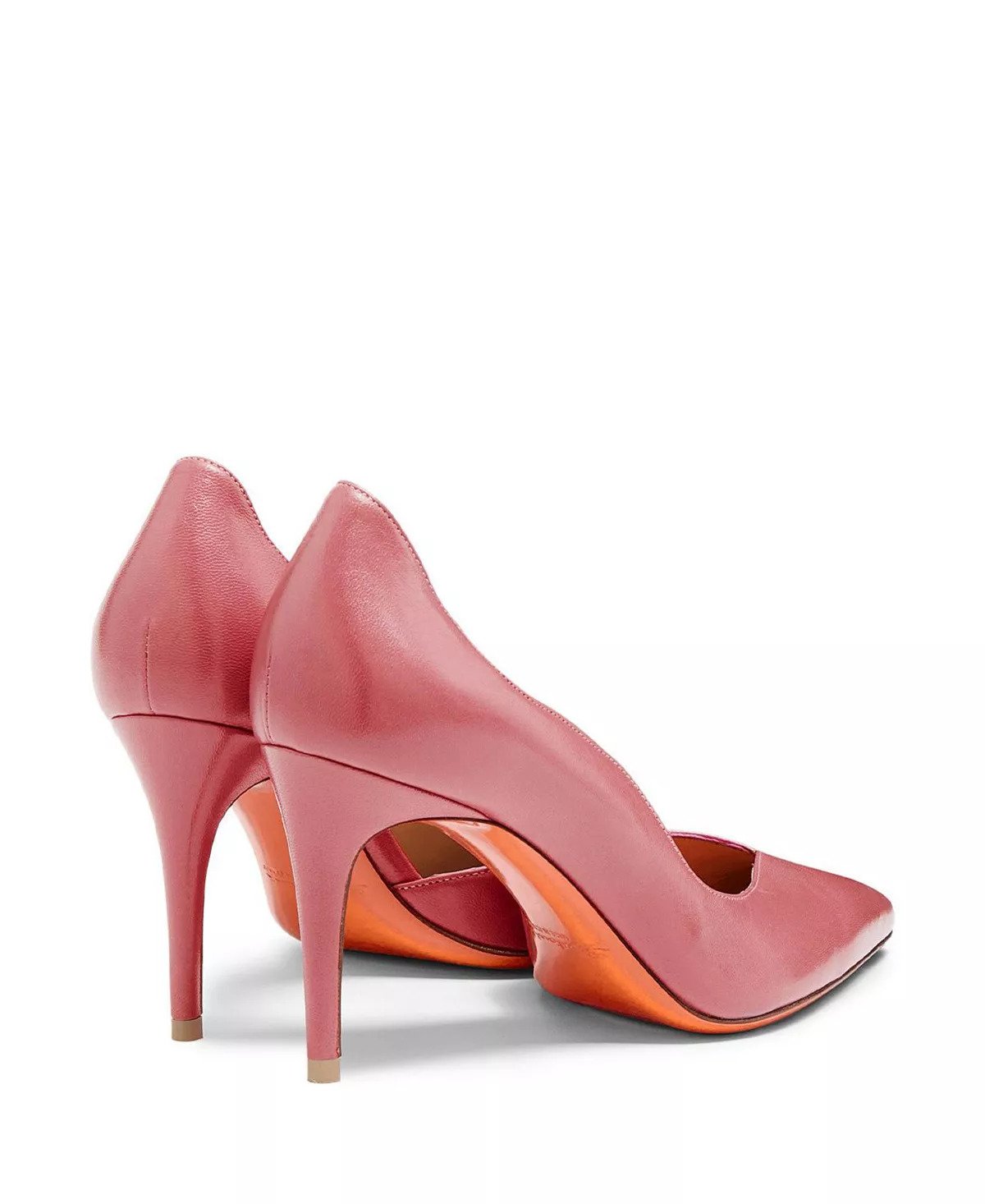 Women's Leather High-Heel Pump - 4