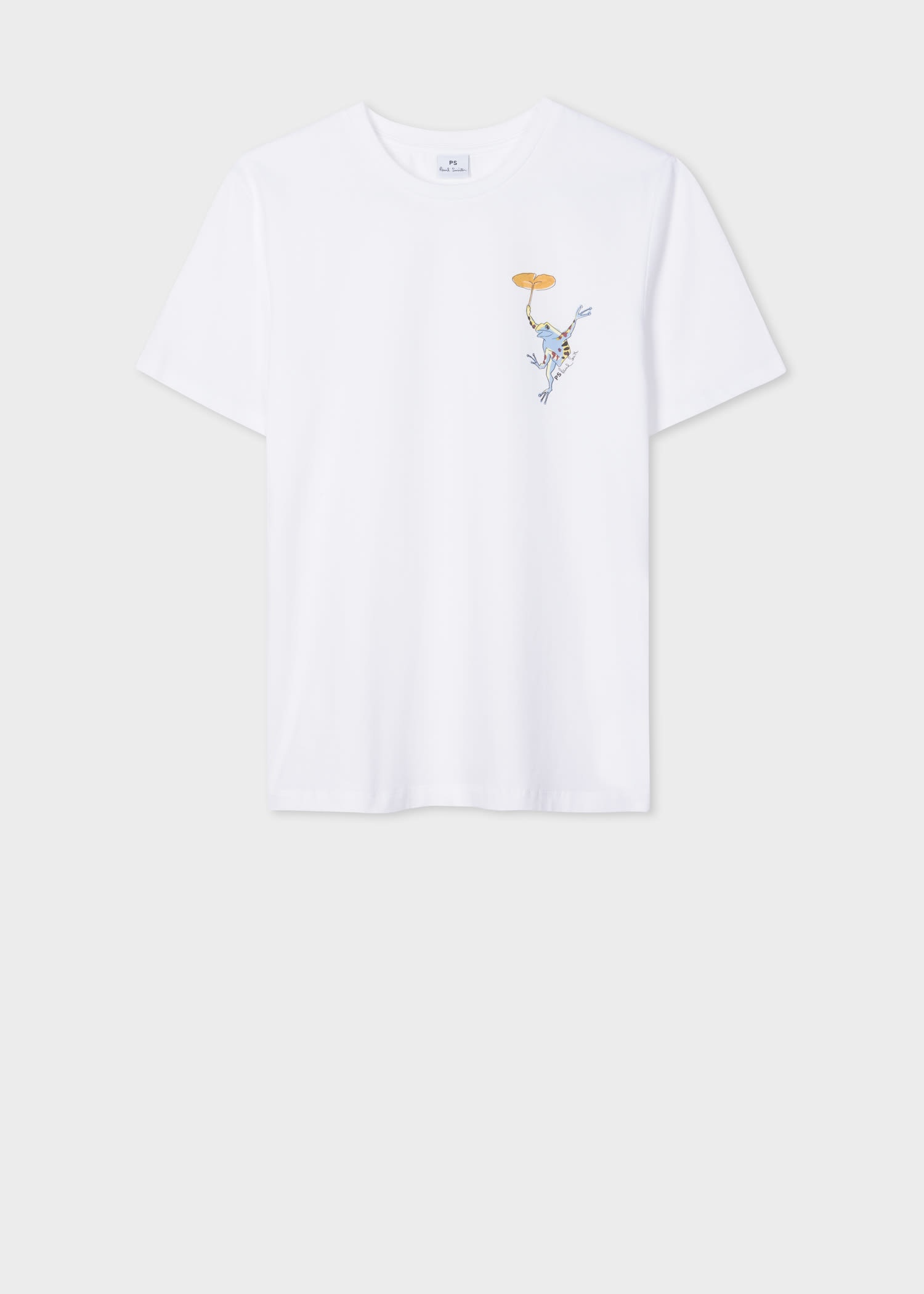 White 'Dancing Frog' T-Shirt - 1