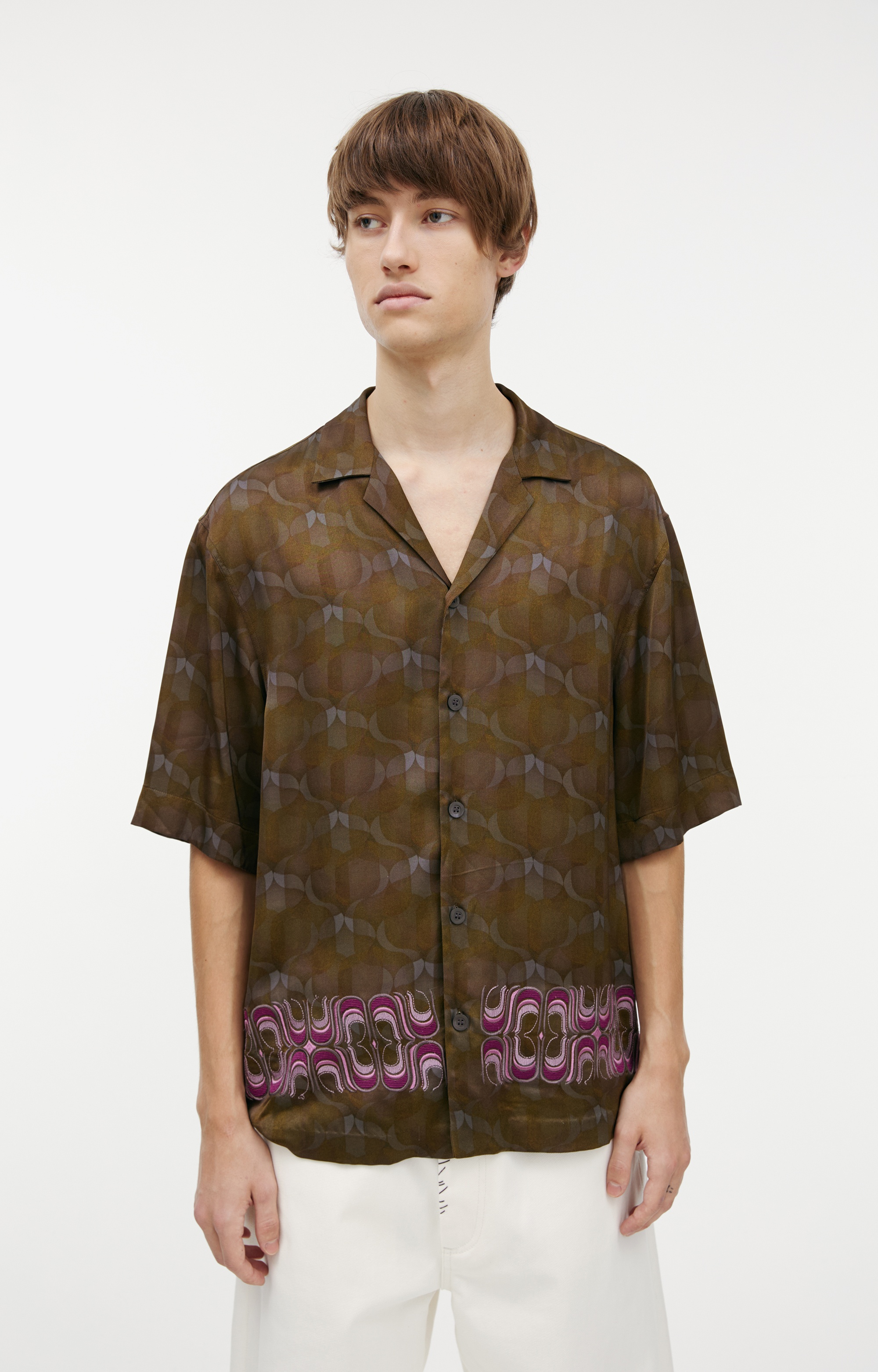 SHIRT WITH MONOPRINT - 4